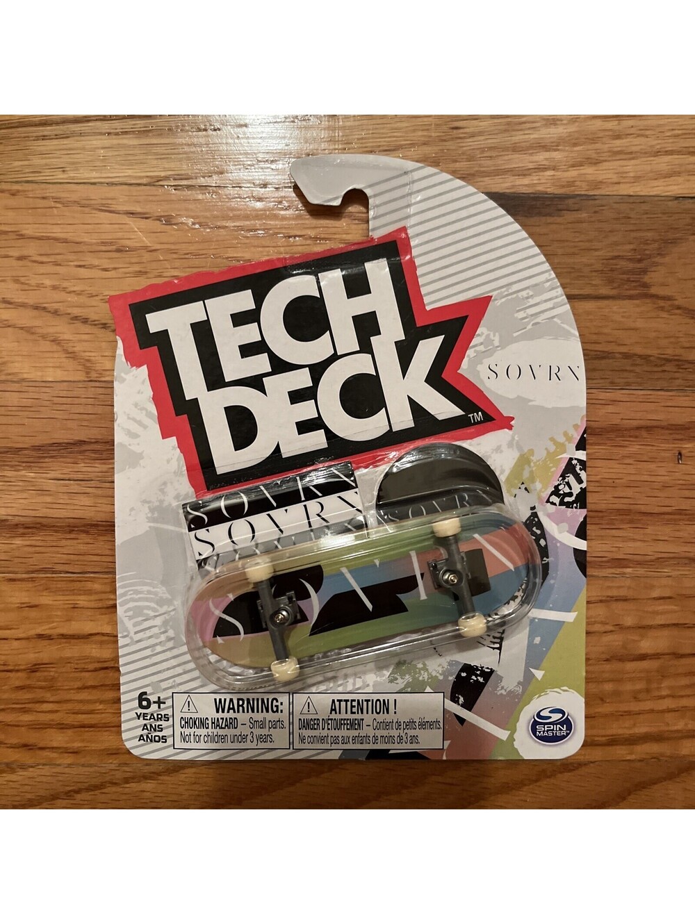 Spin Master Tech Deck Skateboard Fingerboard SOVRN Rare